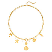 Seashell Charm Necklace