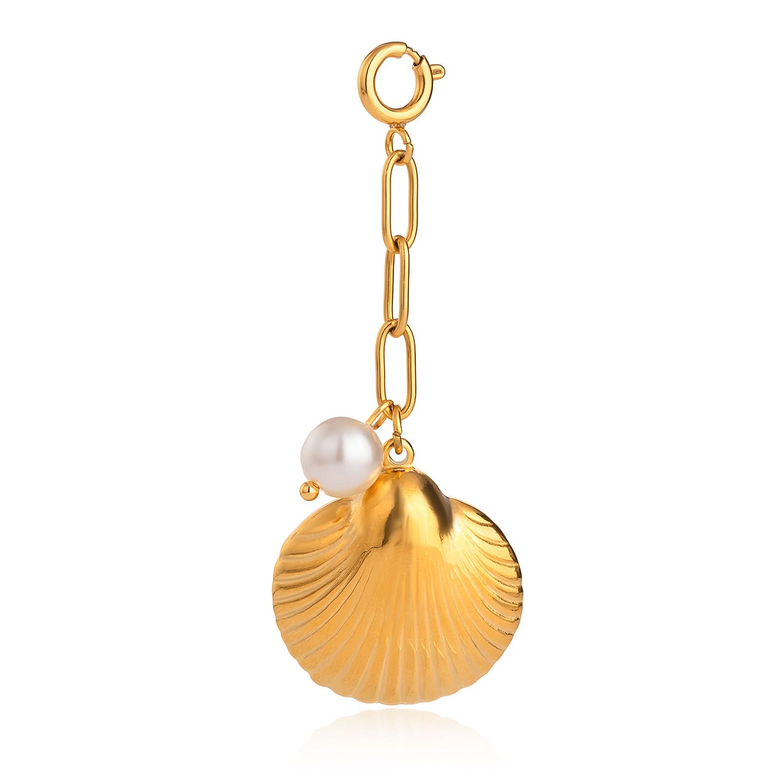 Seashell Stainless Steel Bikini Charm