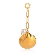 Seashell Stainless Steel Bikini Charm