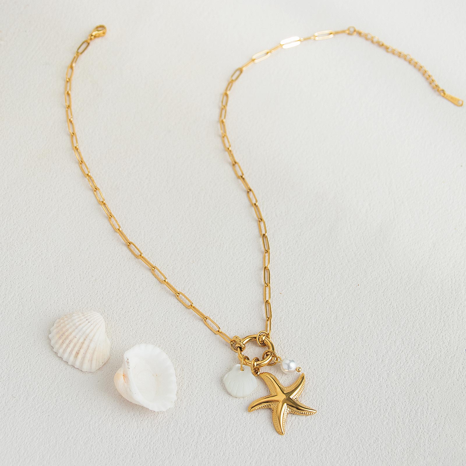 Starfish Pendant Necklace