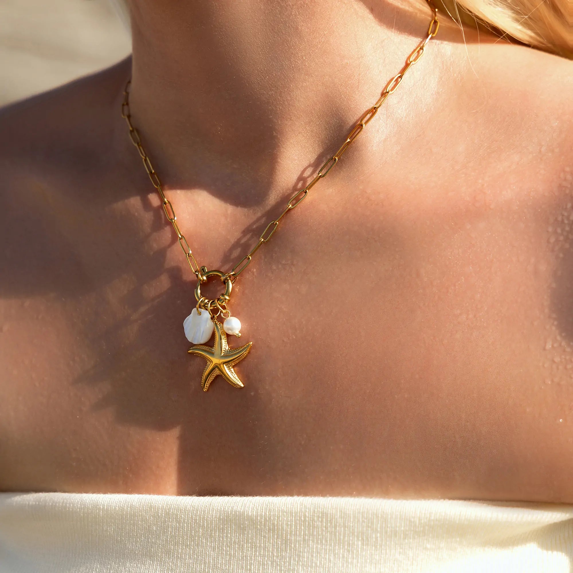 Starfish Pendant Necklace